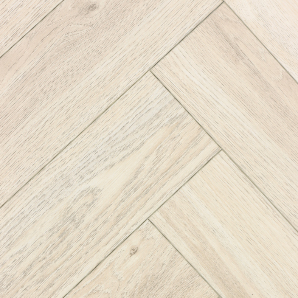 Кварцвиниловый SPC ламинат Cronafloor Herringbone Дуб Ницца H002 венгерская елка 640×128×4,5
